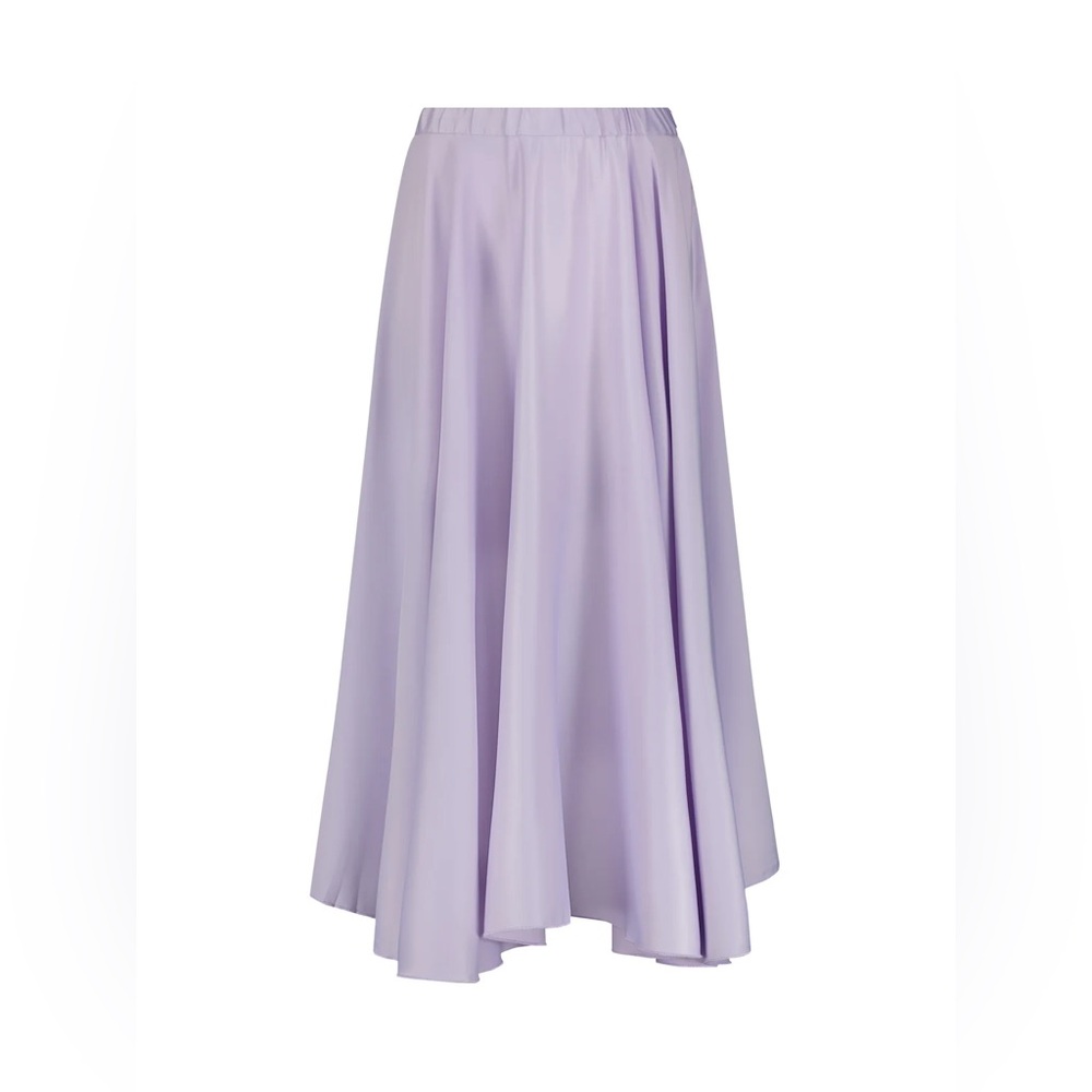 NWT Aleeza Paris Anna Flow Slip Skirt SZ Large